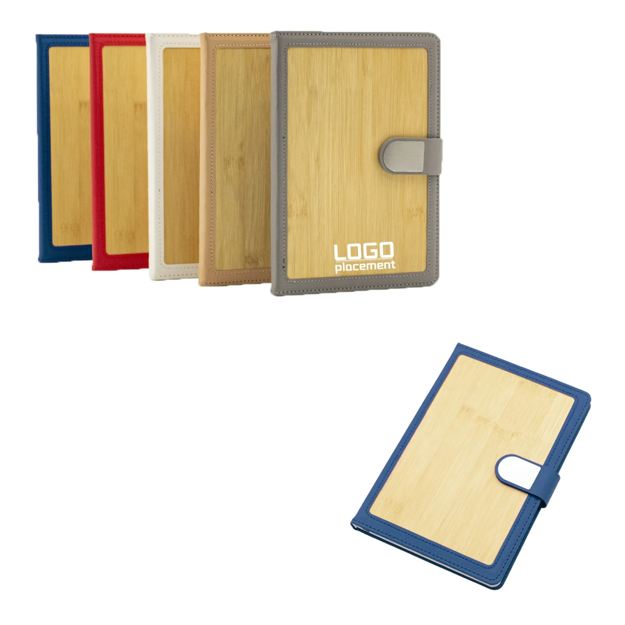 Customized eco-friendly bamboo splicing notebook