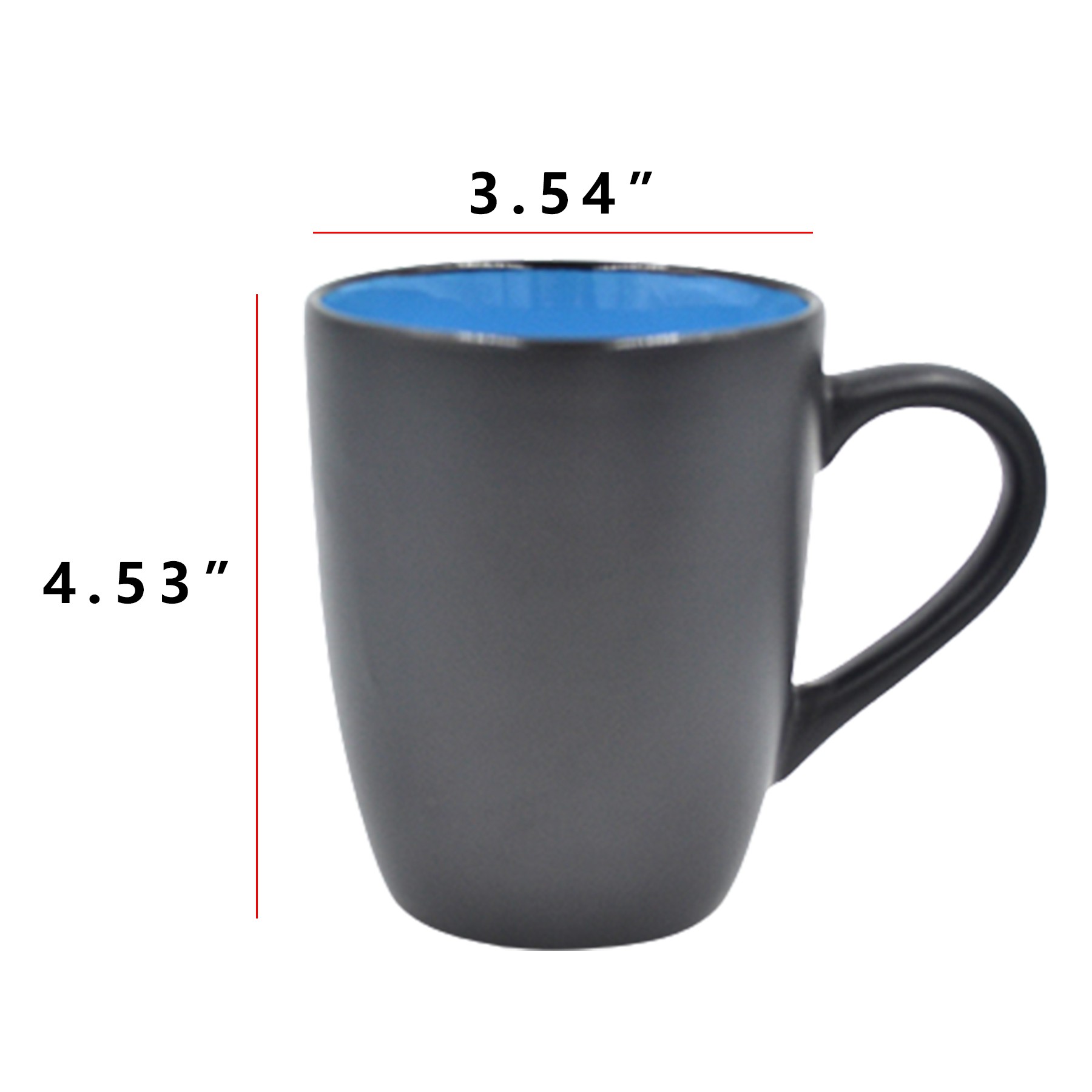 16Oz Inner Color Ceramic Mug 4