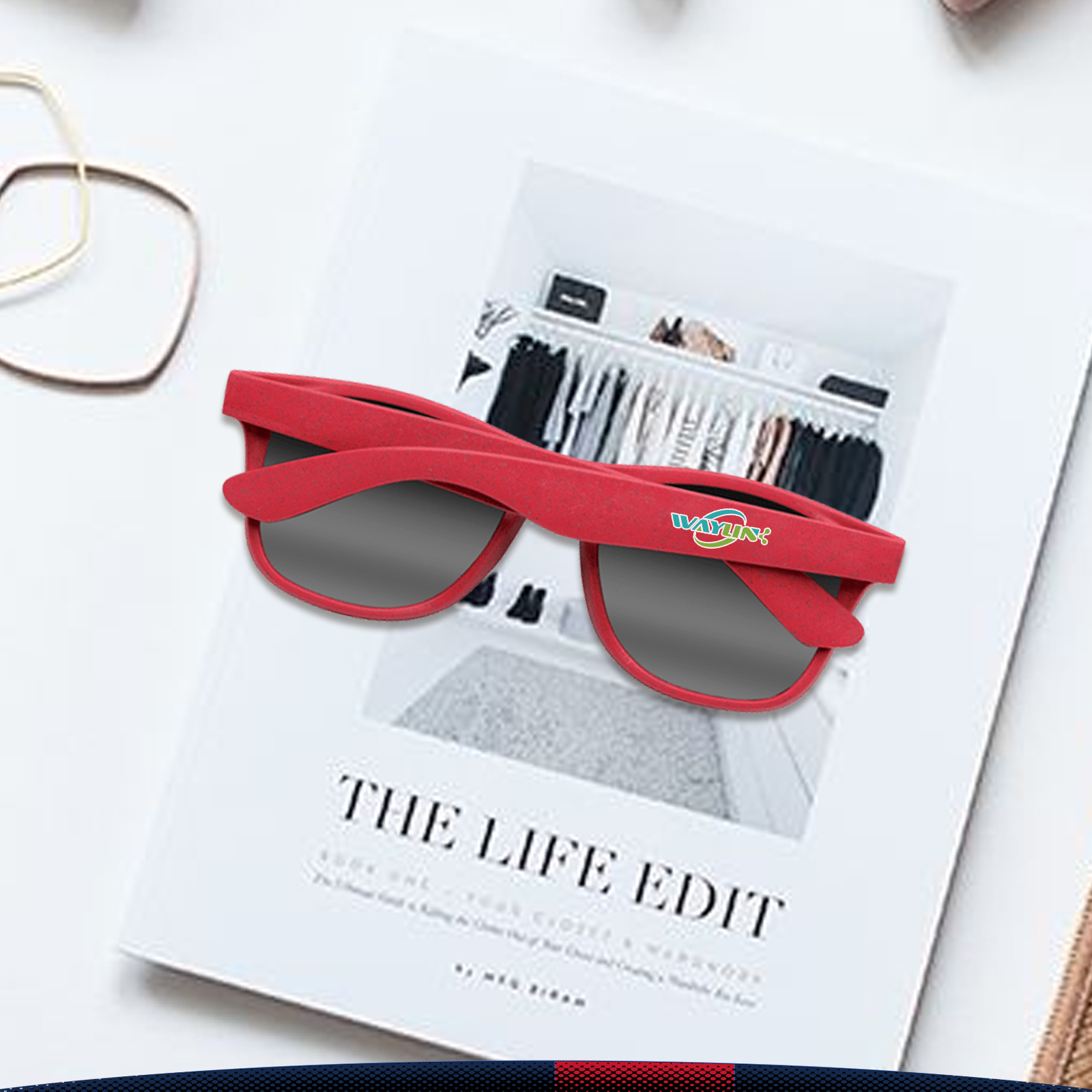 Kapel Wheat Straw Fiber Sunglasses 7