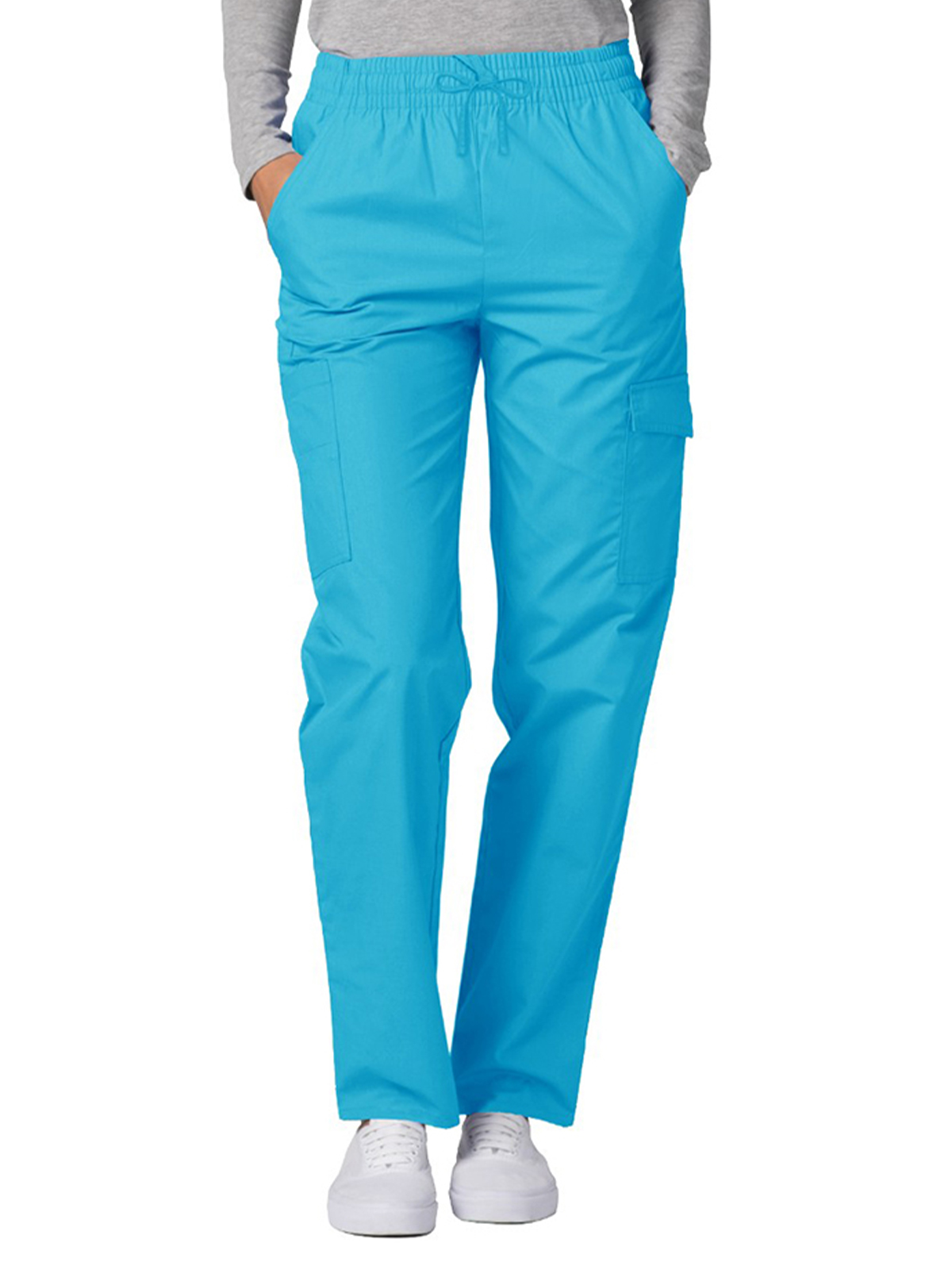 Adar - Universal - Women's Natural-Rise Multipocket Cargo Tapered Leg Pant 7