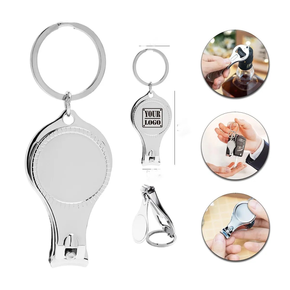 3 in 1 Round Opener Nail Clipper 5