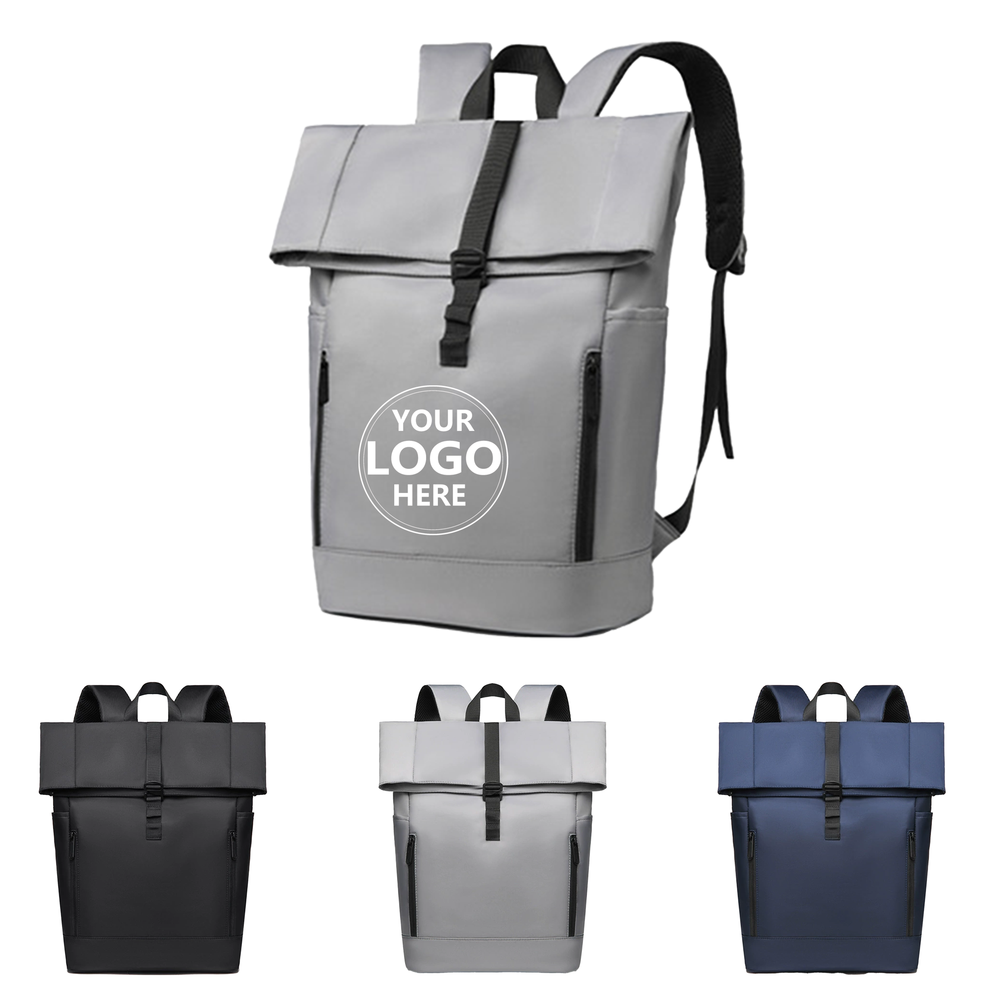 Men's Roll-Top Backpack 6