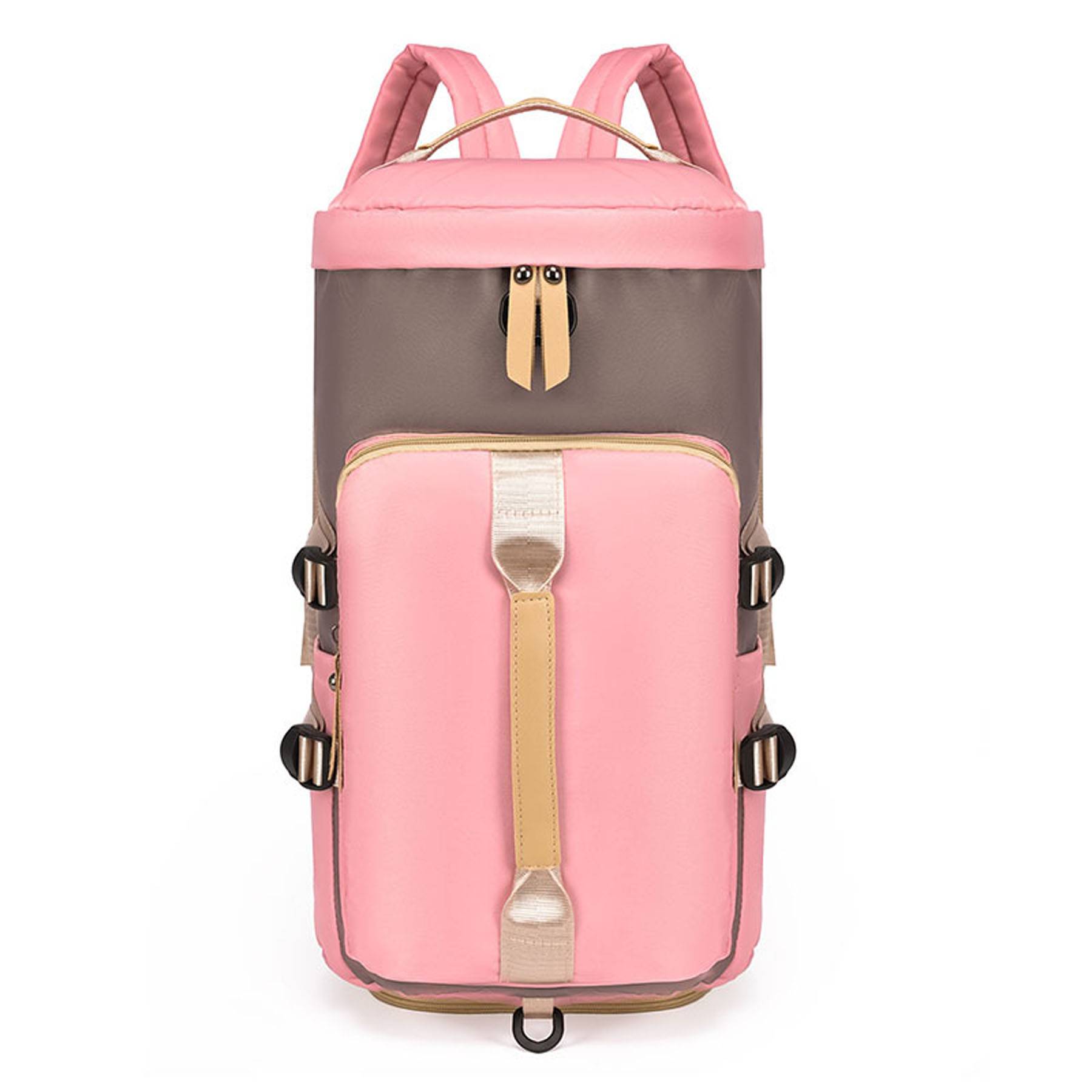 Sports Duffle Backpack with Shoe Compartment for Women 11