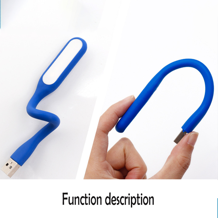 Portable USB LED Night Light Lamp w/Flexible Arm 20