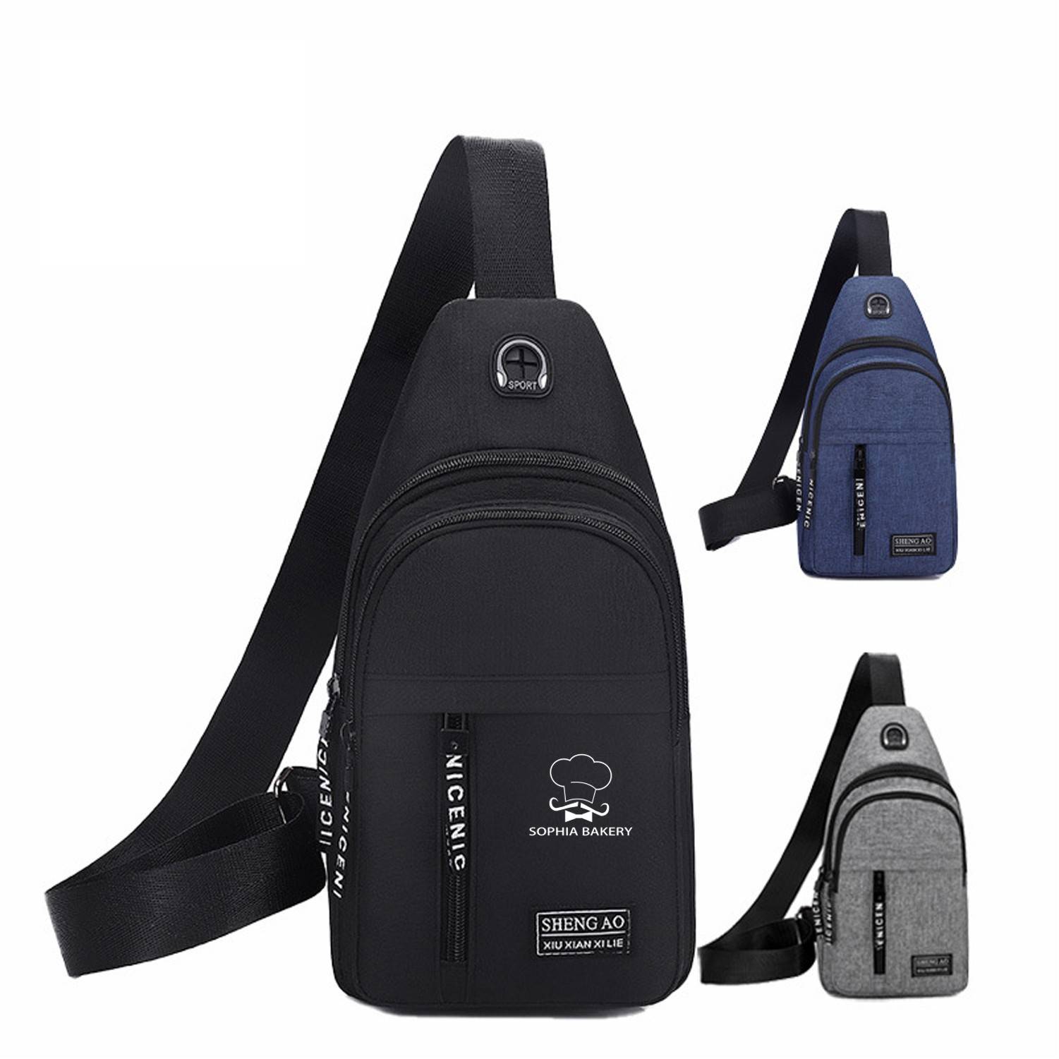 Sling Crossbody Backpack Shoulder Bag 1