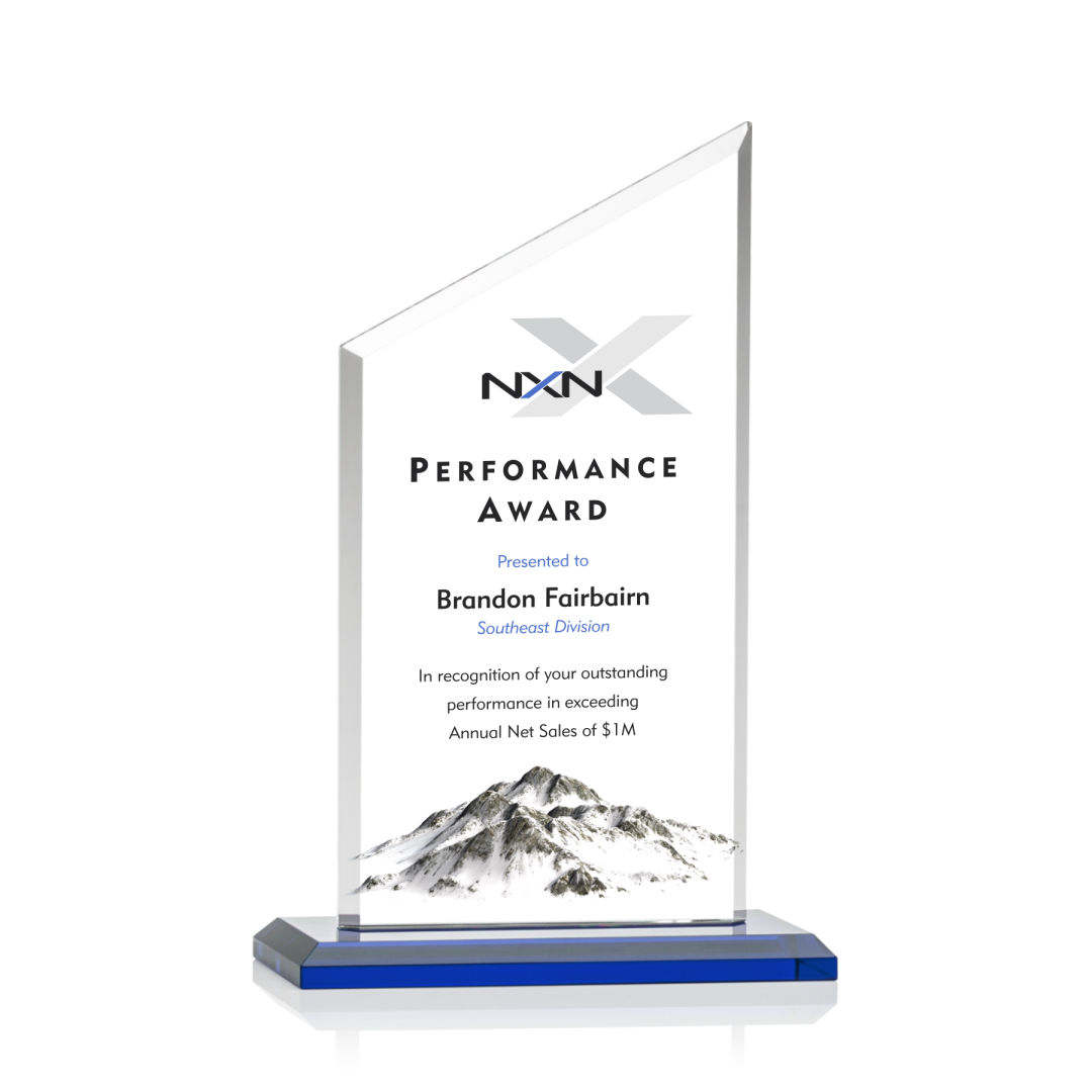 Conacher VividPrint™ Award - Blue 4