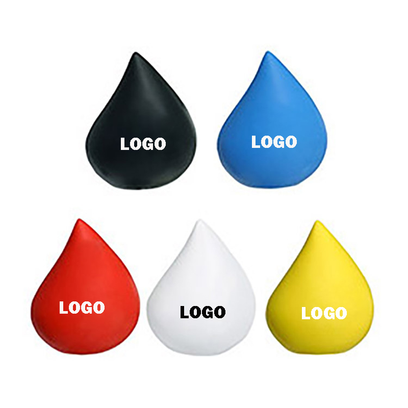 PU Stress Relief Balls for Kids Adults Water Drop 3