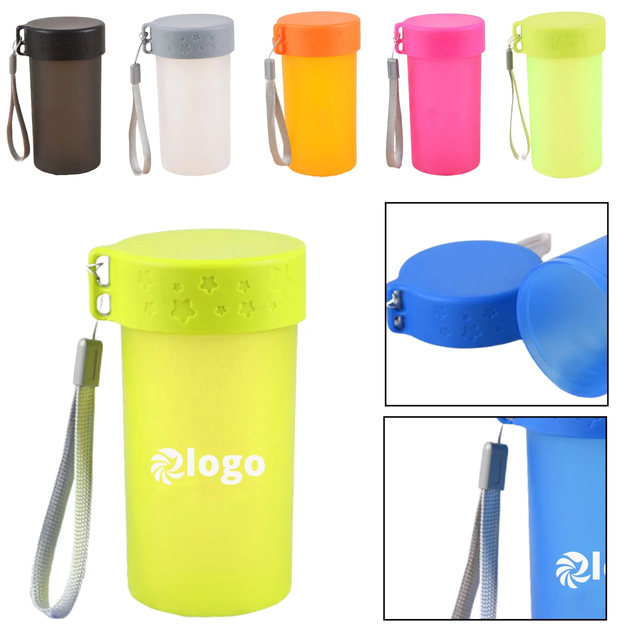 10Oz Lanyard Plastic Cup 1