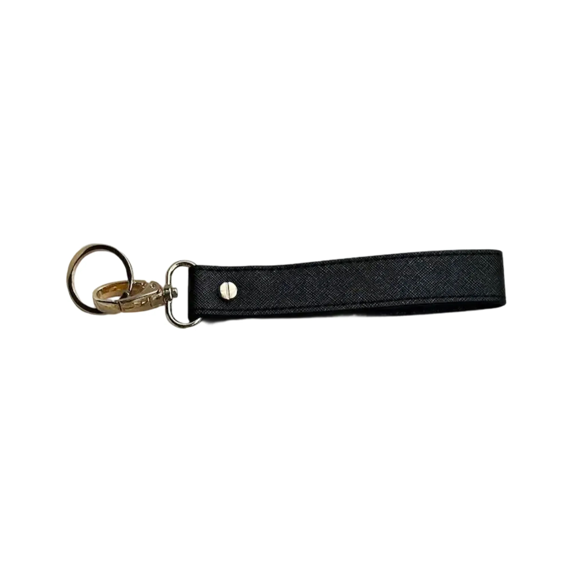 Simple PU Leather Car Keychain with Durable Strap 1