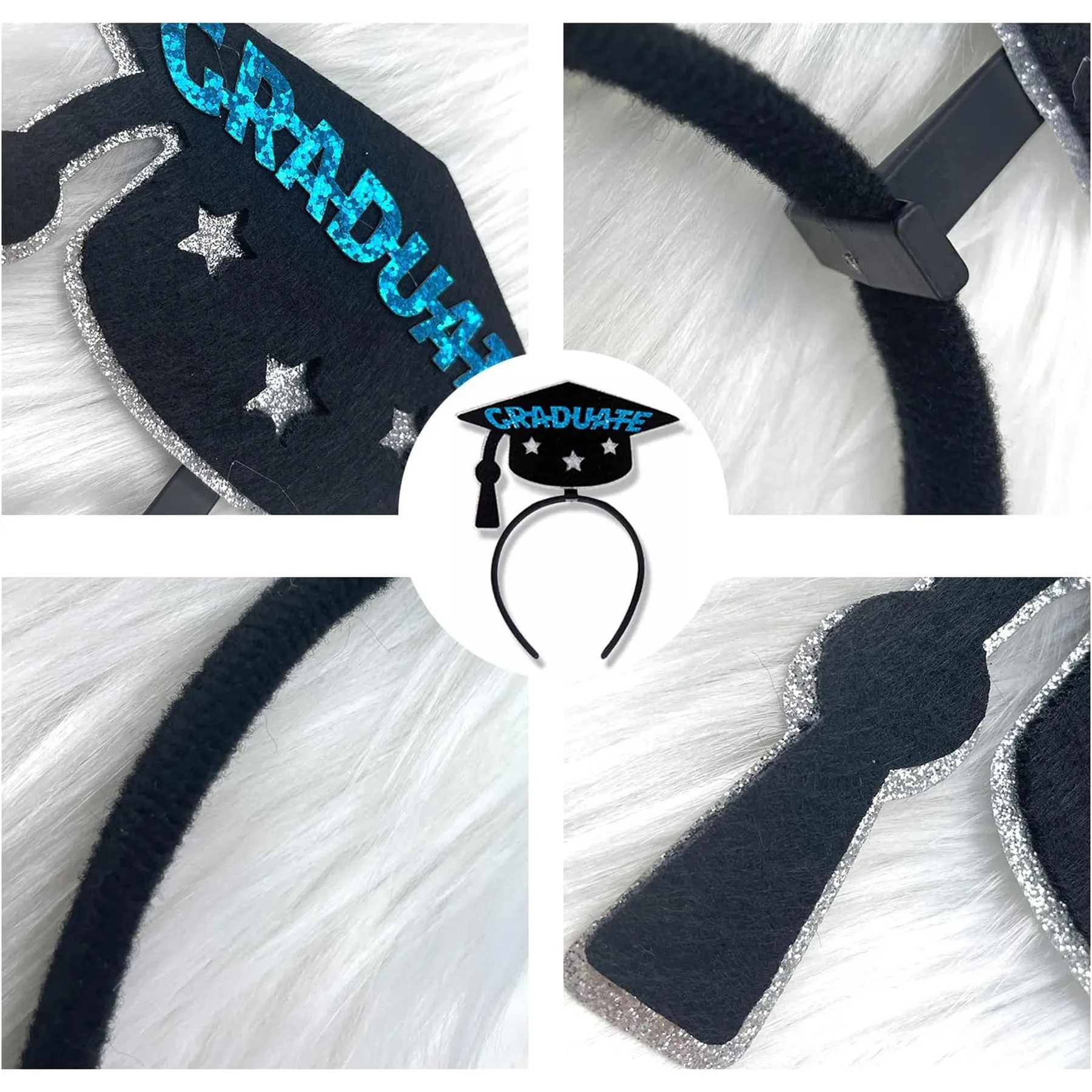 Headband Graduation Hats 1