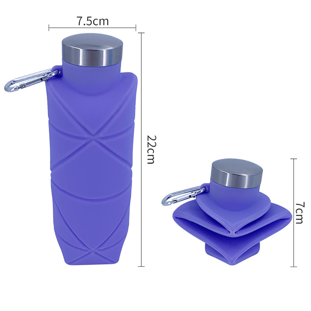 25oz Outdoor Sports Silicone Collapsible Water Bottle 1