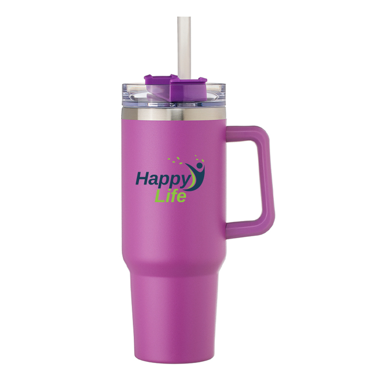 The Cimmarron 40oz. Tumbler w/Straw 9