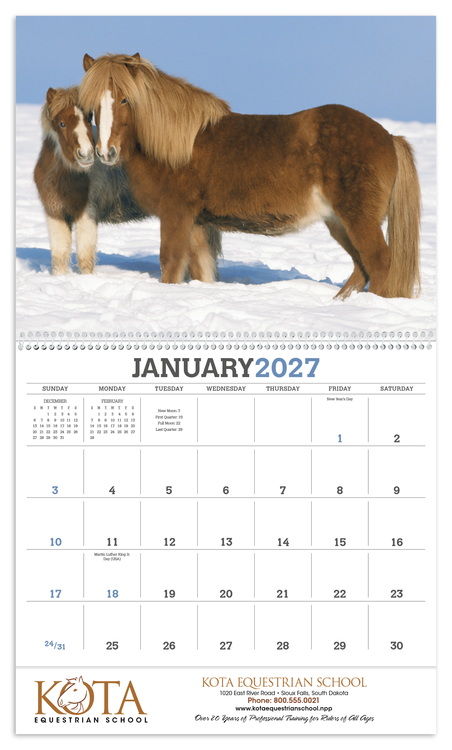 Triumph® Calendars Horses Calendar 108