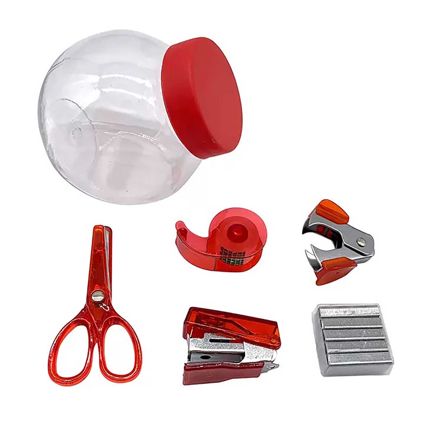 6PCS Multifunctional Mini Office Stationery Set 2