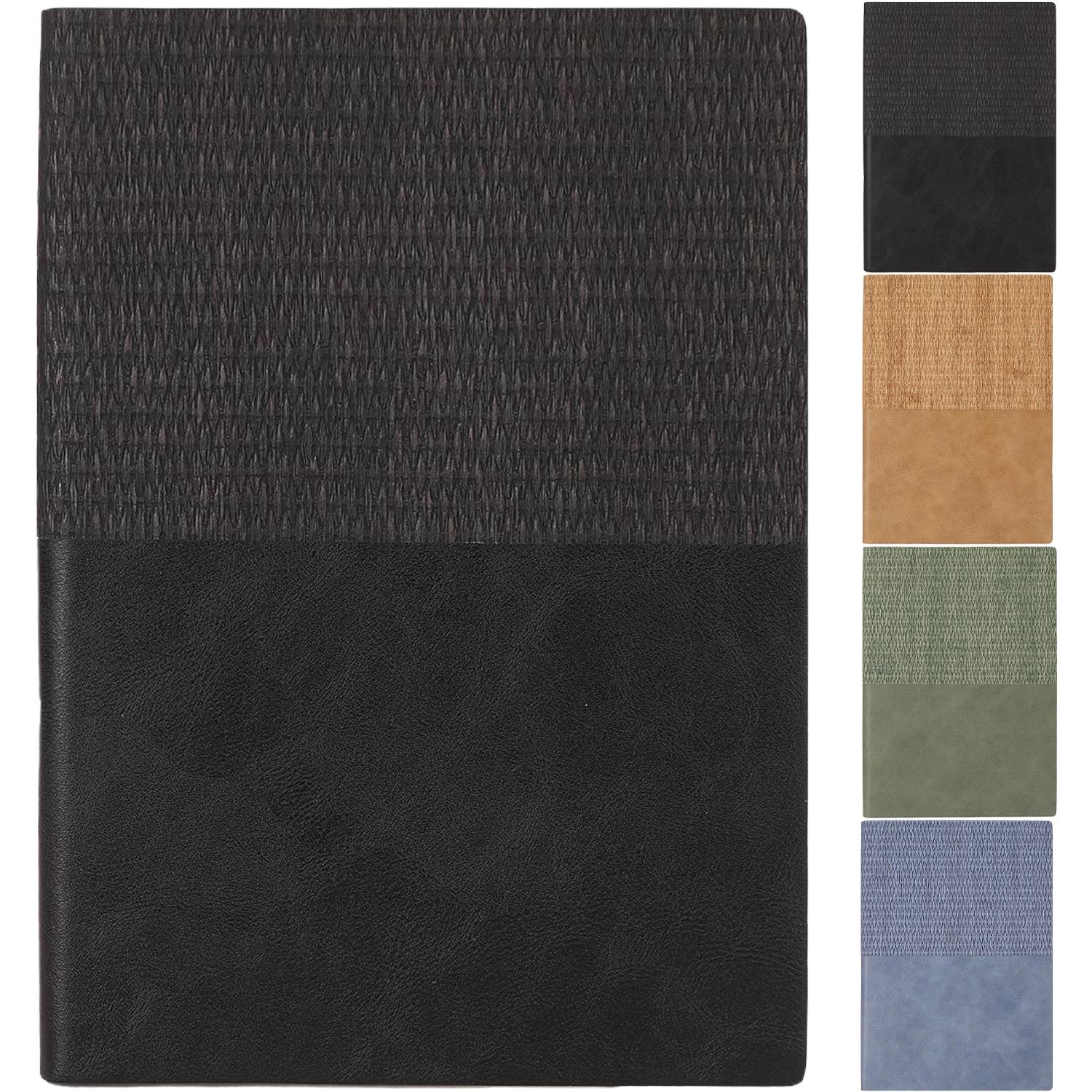 A5 PU Leather Woven Pattern Notebook 7
