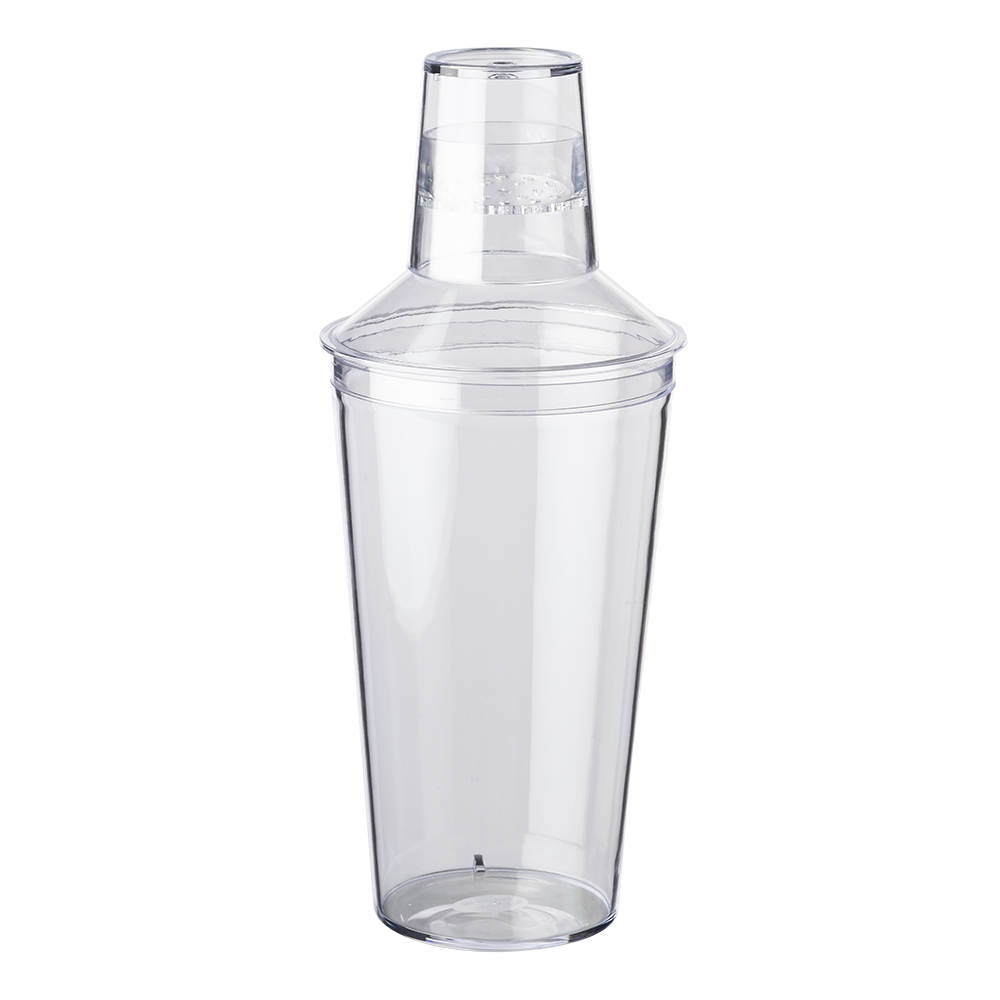 Camden 17 oz. Plastic Cocktail Shaker Bottles 6