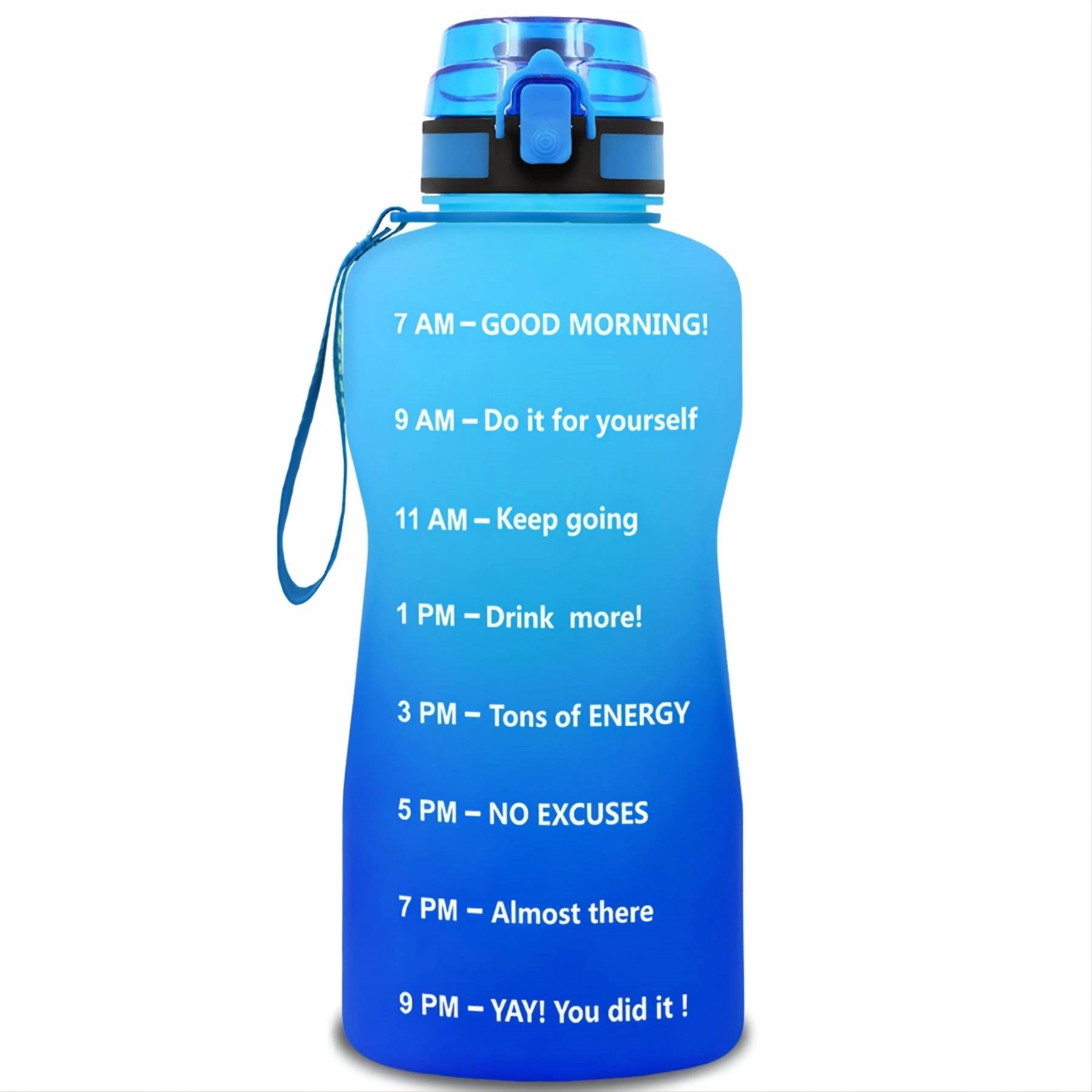 64oz Motivational Water Bottle 2