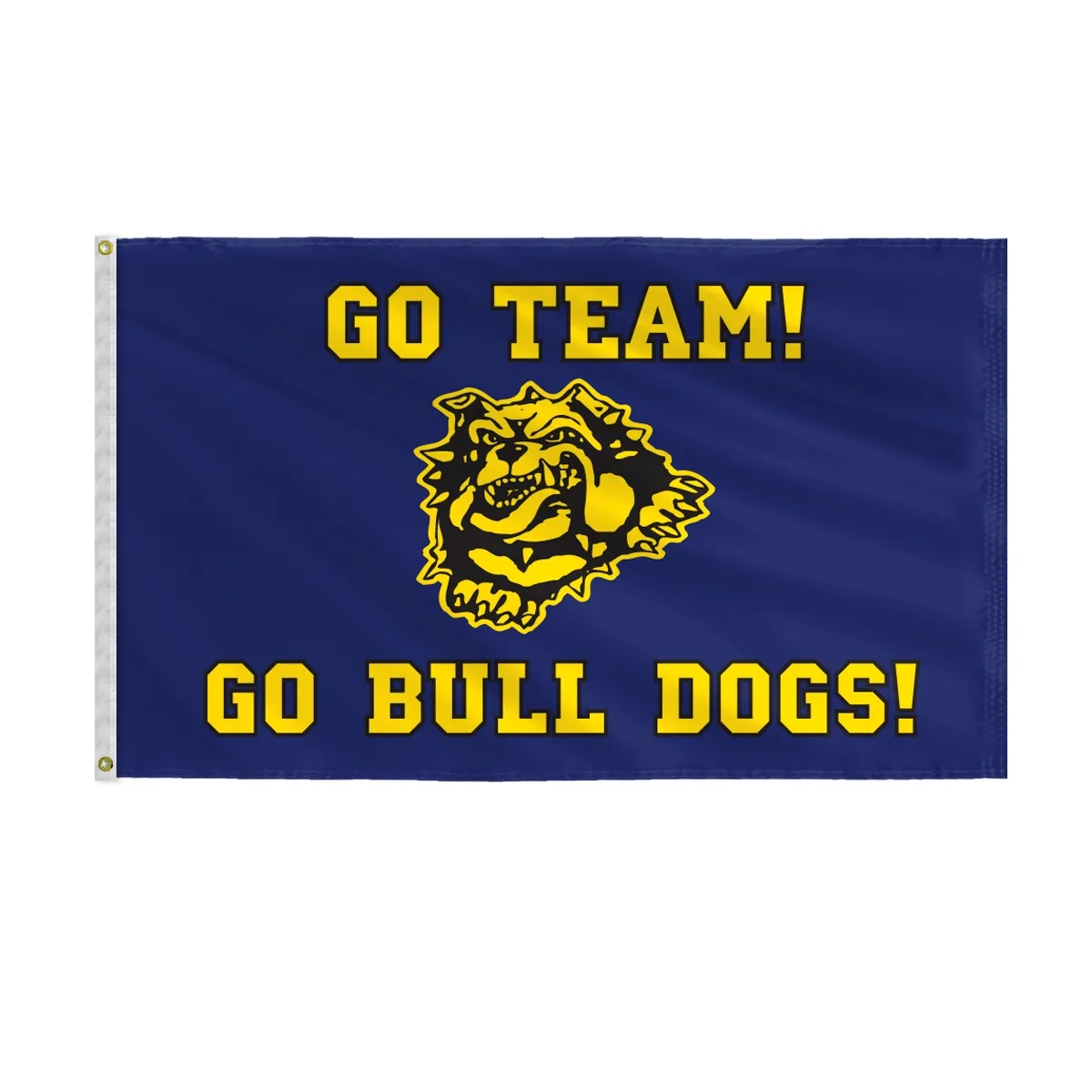 Bull Dog Mascot Flags 3