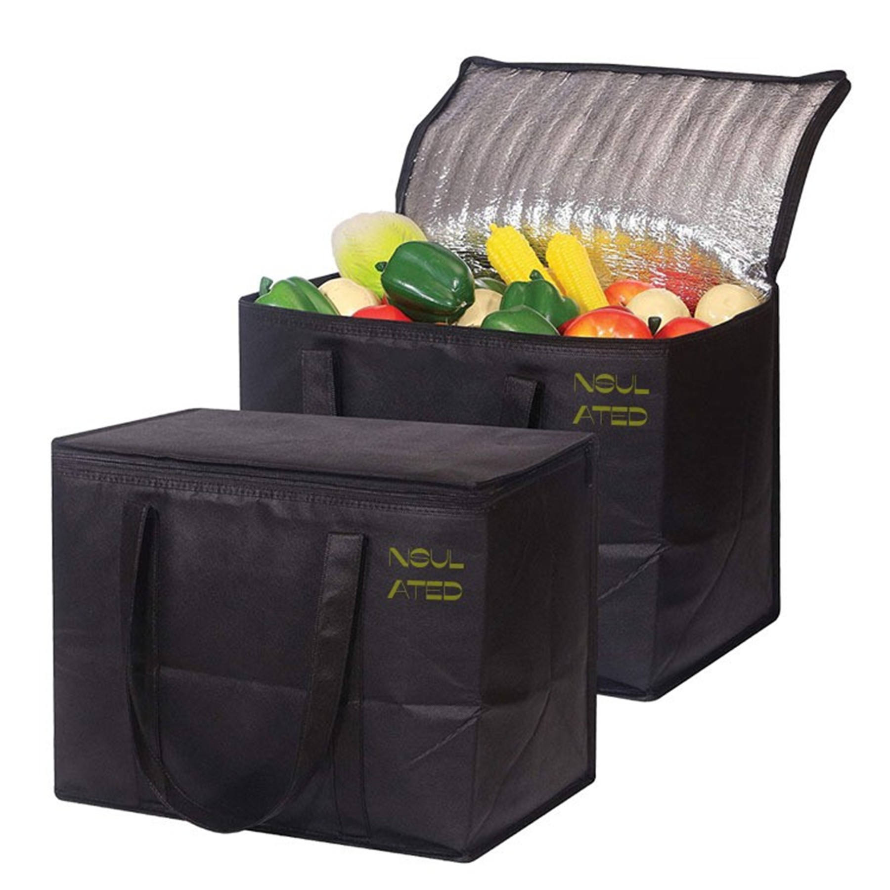 Collapsible Insulated Bag With Sturdy Handles