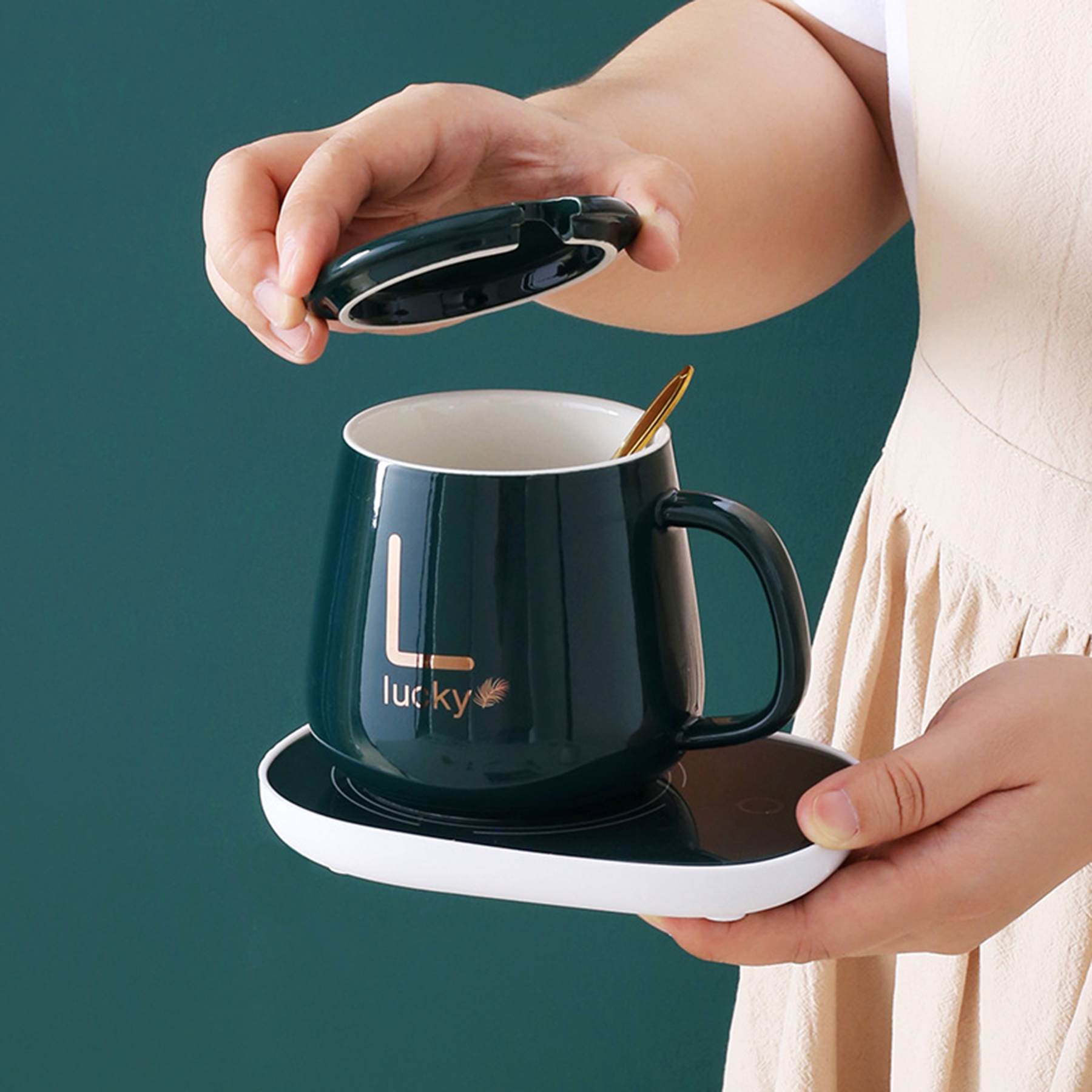 15 Oz Ceramic Mugs Gift Set 4