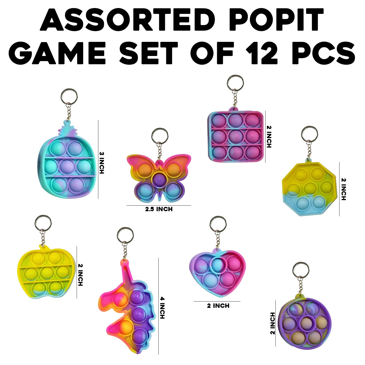 Rainbow Pop Fidget Toys 4