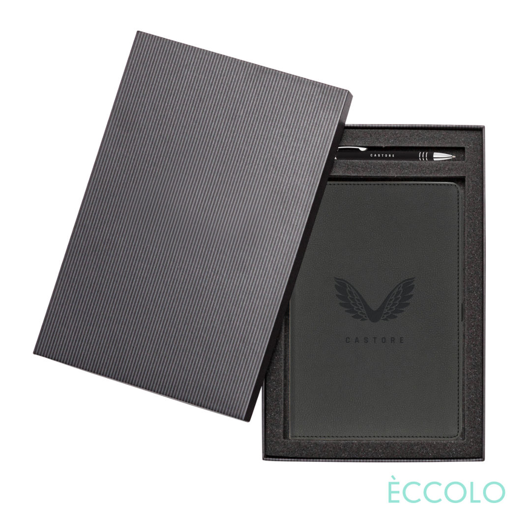 Eccolo® Two Step Journal/Venino Pen Gift Set - (M) 8