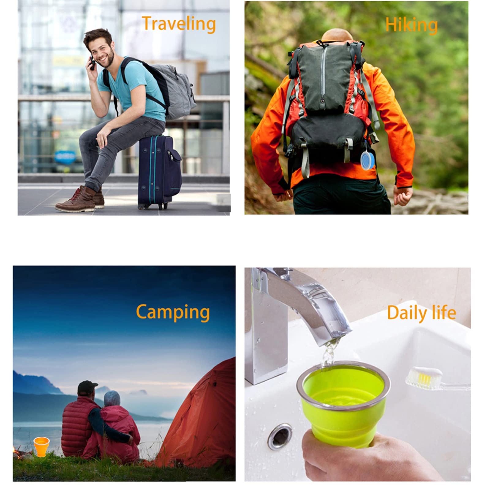 Collapsible Silicone Travel Cup 2