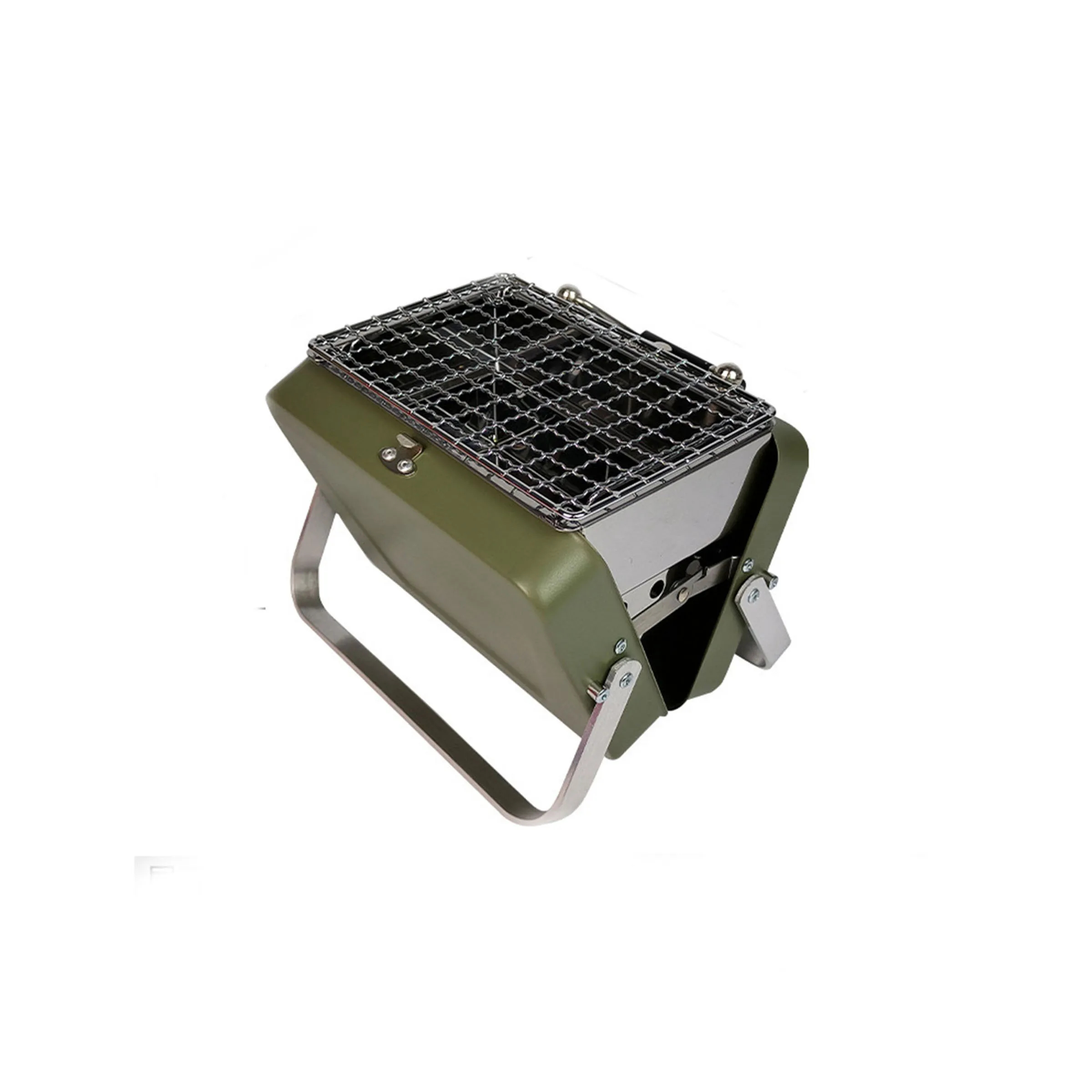 Stainless Steel Outdoor Camping Portable Barbecue Grill 4