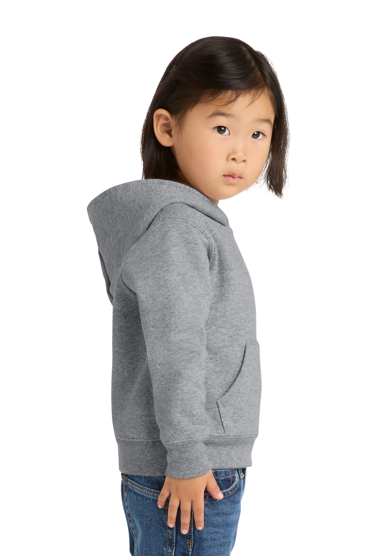 Port & Co Toddler Core Fleece Pullover Hooded Sweatshirt. CAR78TH 21