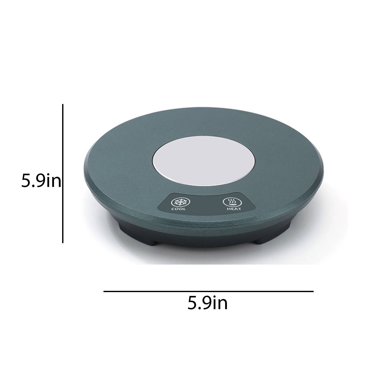 Usb Cooling & Heating Coaster Cup Mat For Home Office Use 3