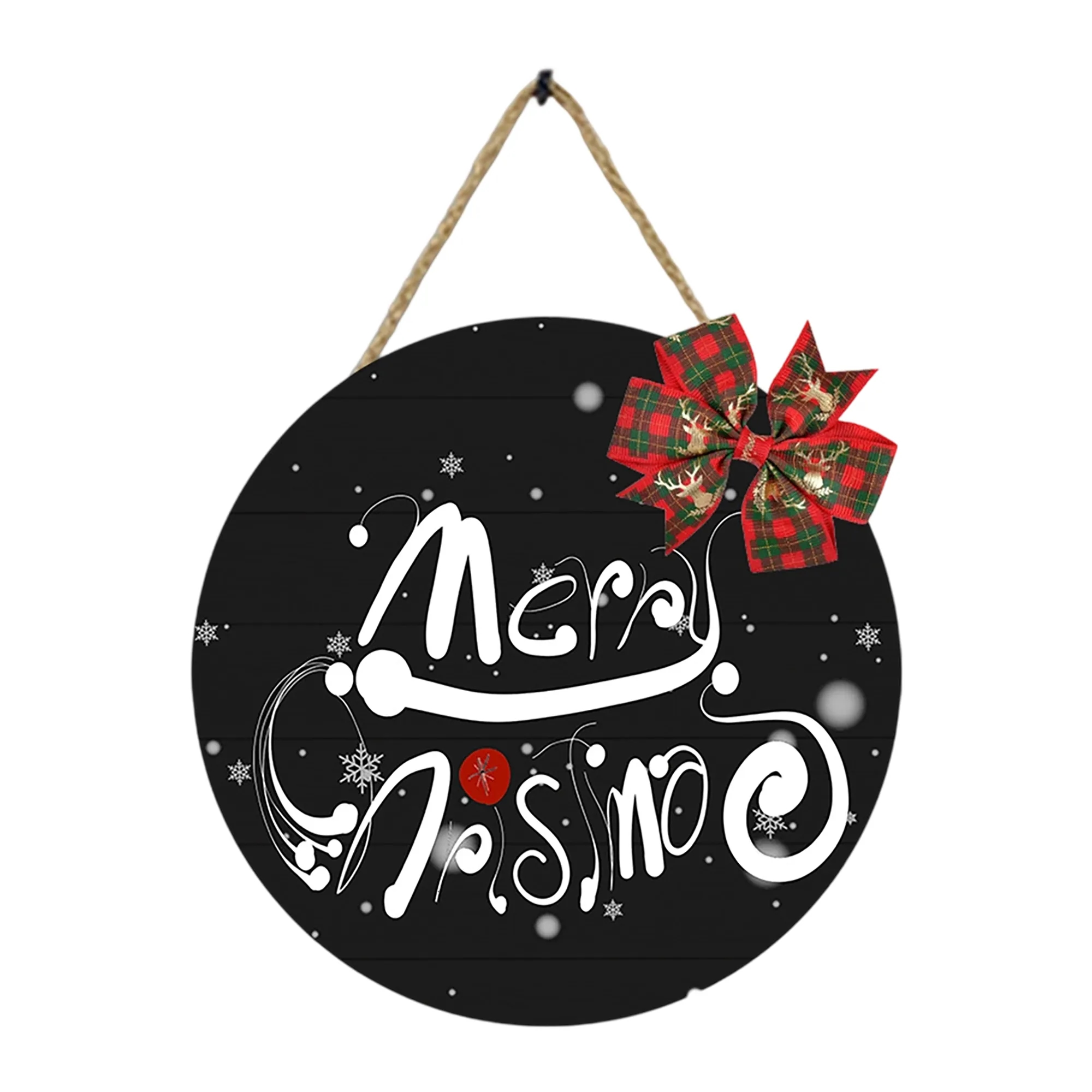 Festive Wooden Welcome Sign 5