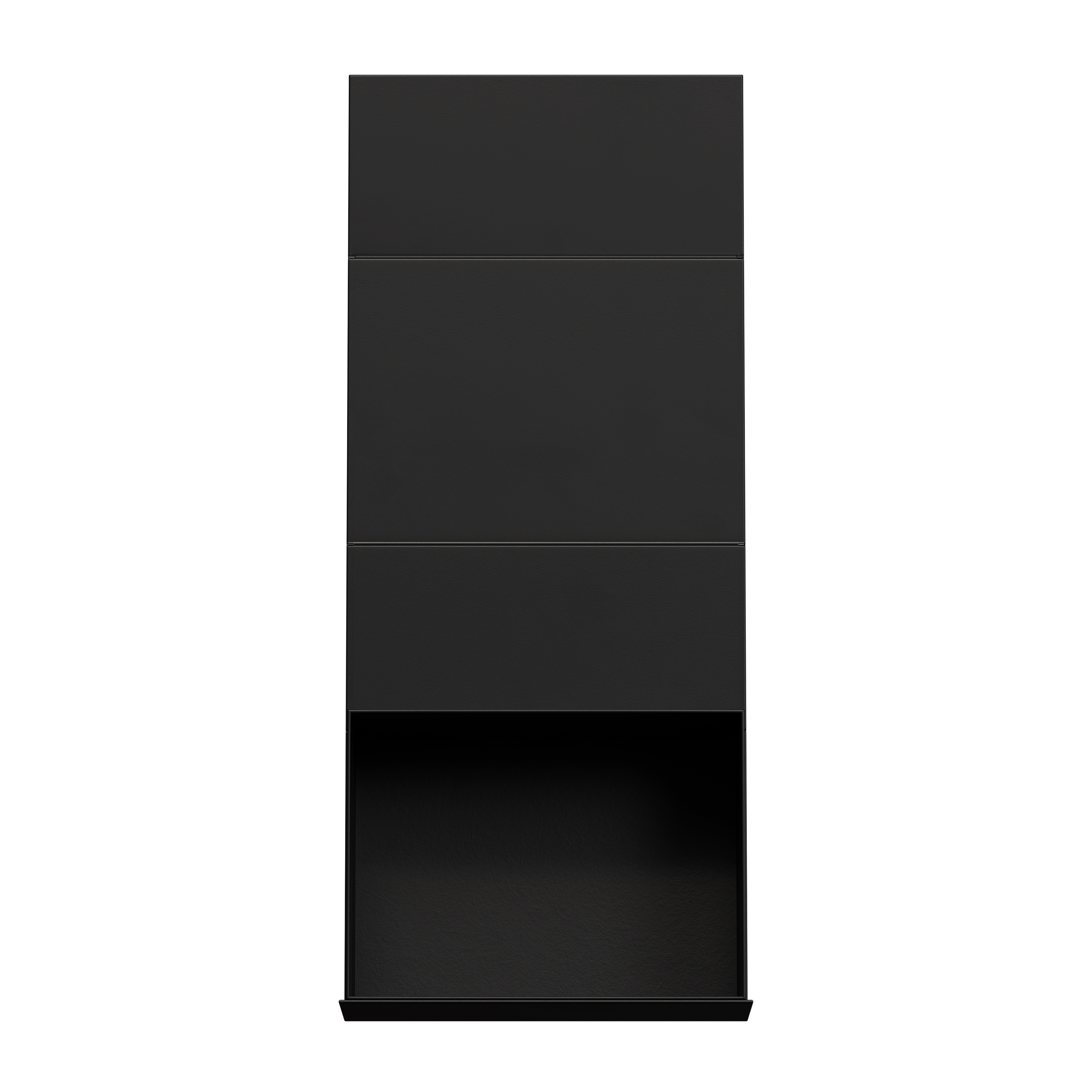 Small Matte Black Magnetic Gift Box 4
