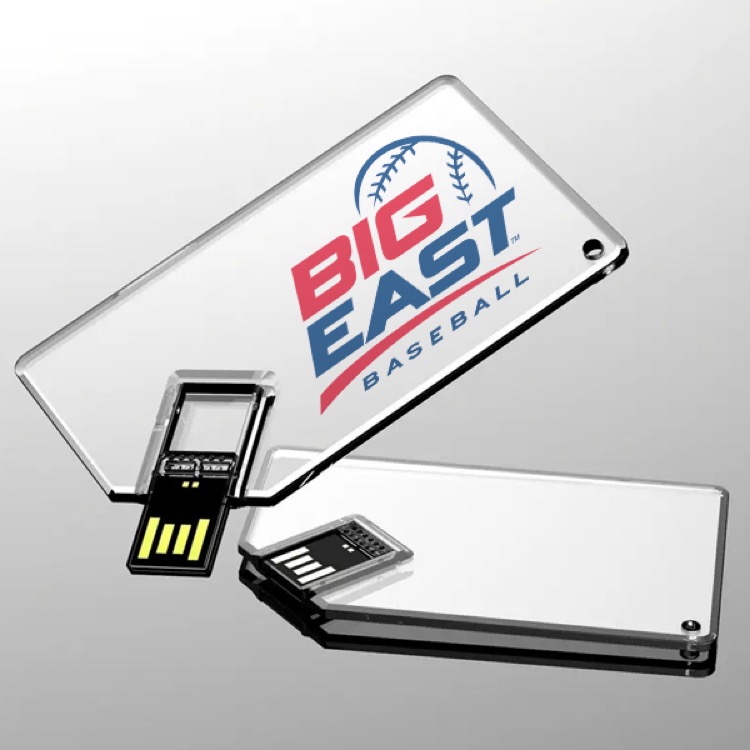 Crystal Clear USB Business Card 8