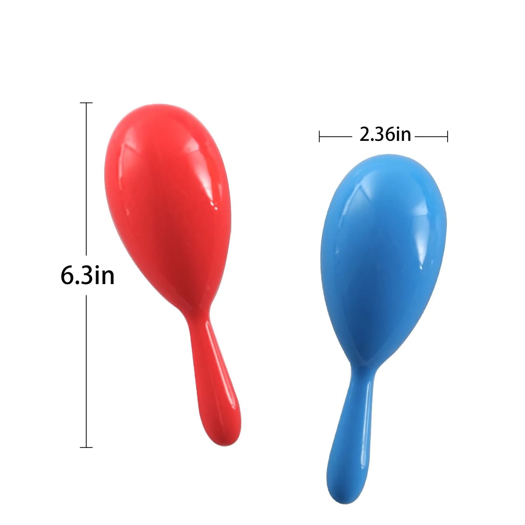 Creative Plastic Maracas  Musical Instruments 1