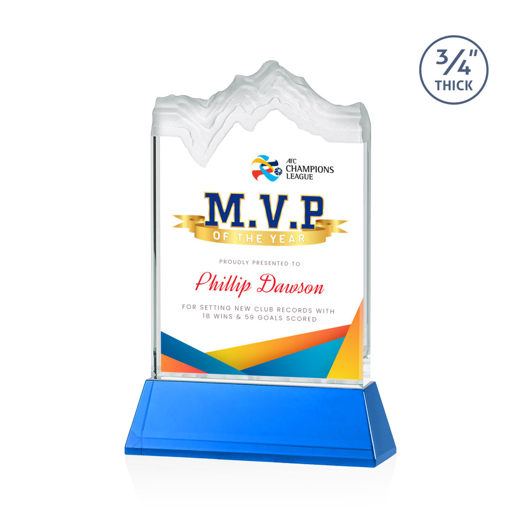 Kilimanjaro VividPrint™ Award on Newhaven - Sky Blue 4