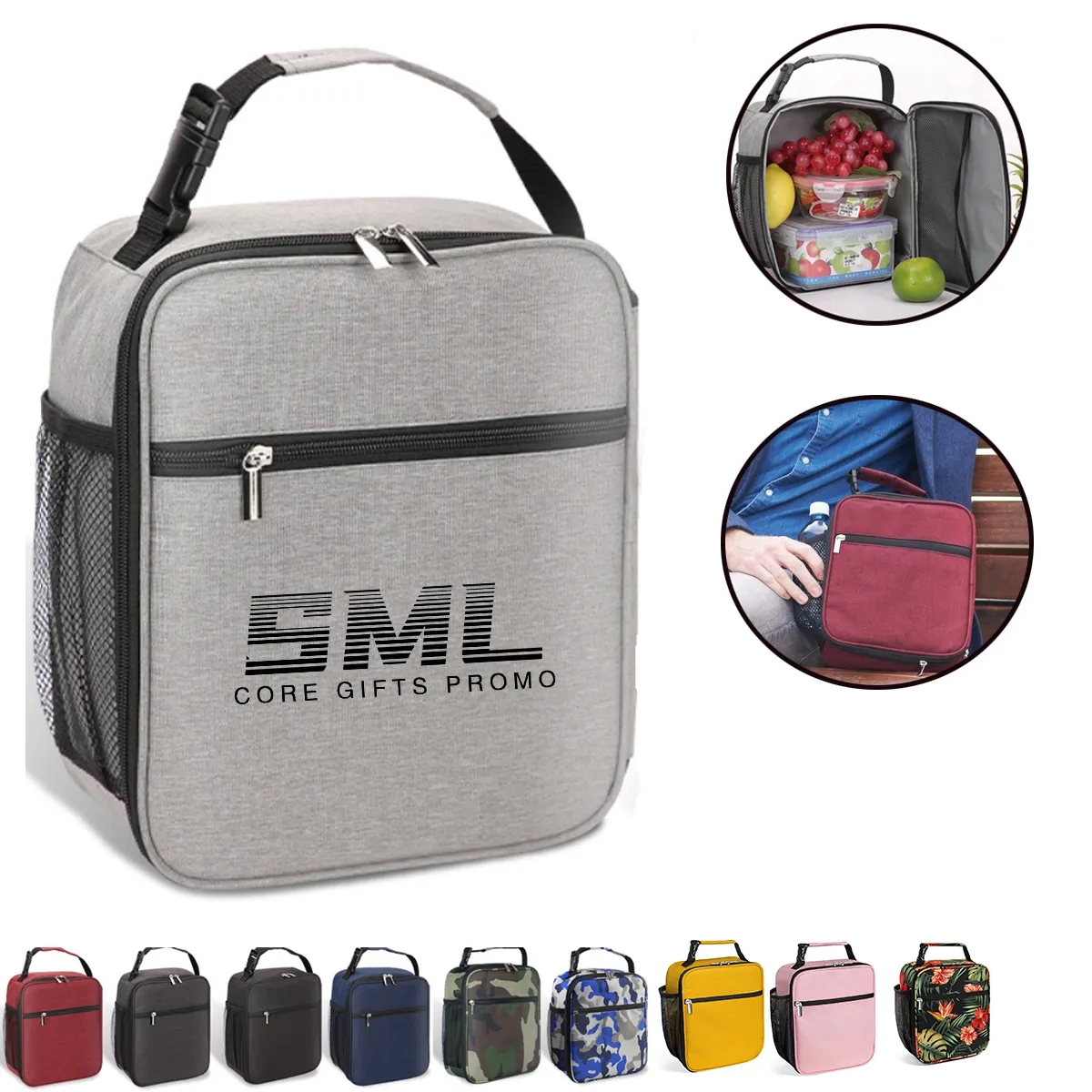6L Insulated Cooler Lunch Picnic Bag 3