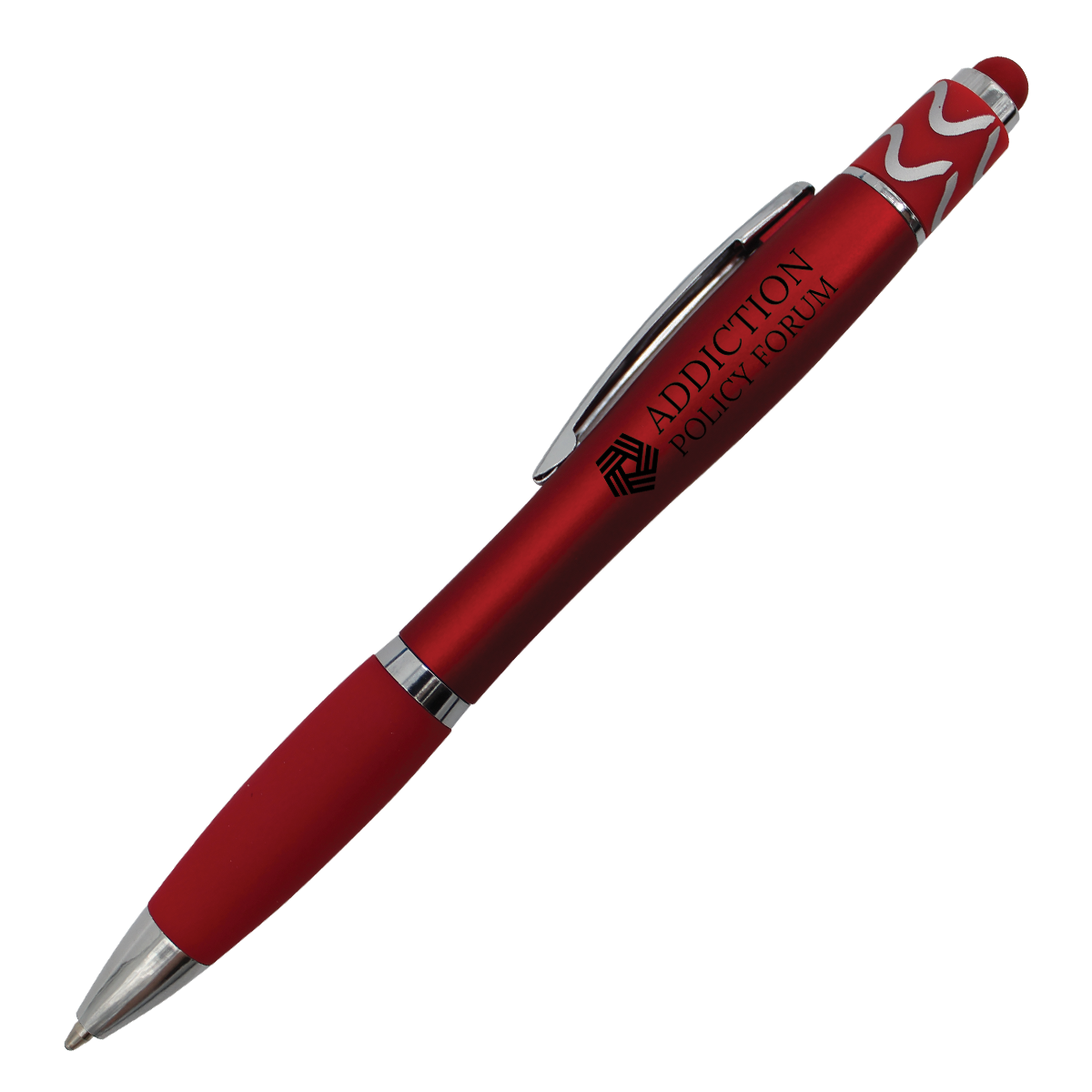 Halcyon® Silhouette Spin Top Pen with Stylus 17