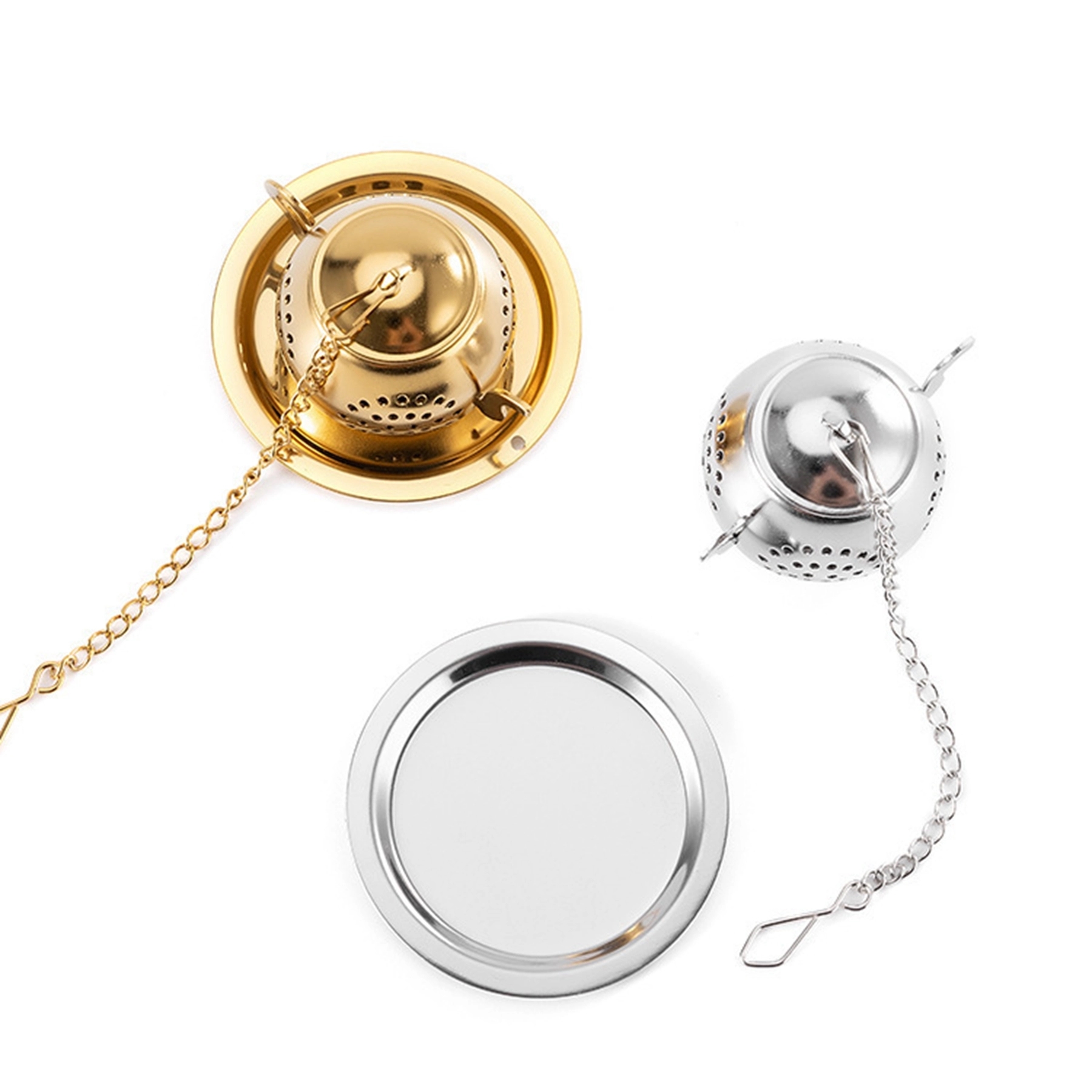 Stainless Steel Teapot Shape Tea Leaf Infuser 8