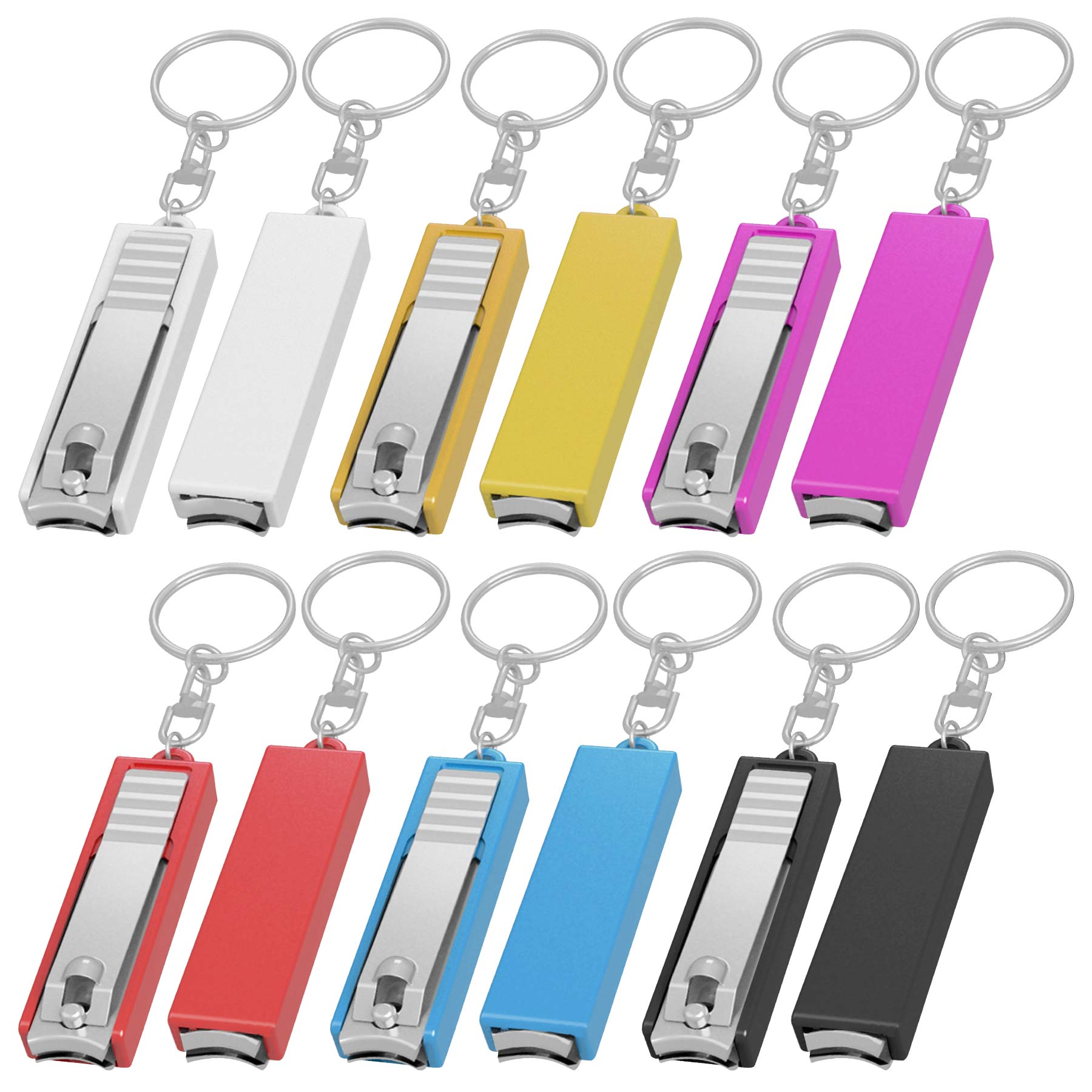 Foldable Nail Cutter with Key Ring 1