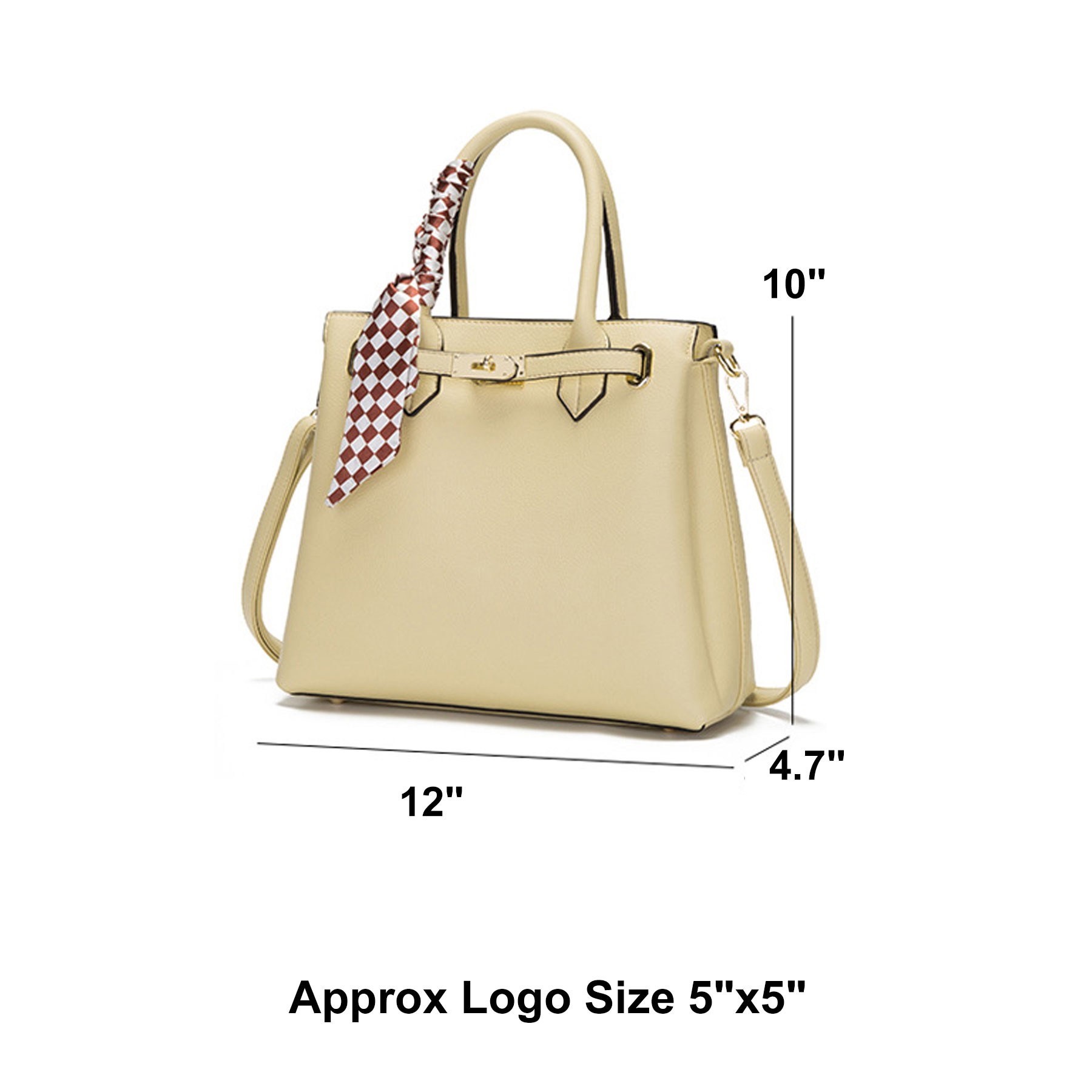 Women Leather Shoulder Tote Bag 2
