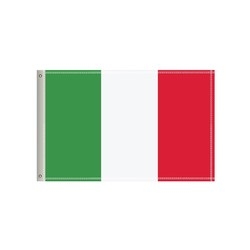National Flag, Italy, Single-Sided - 72"W x 48"H 1