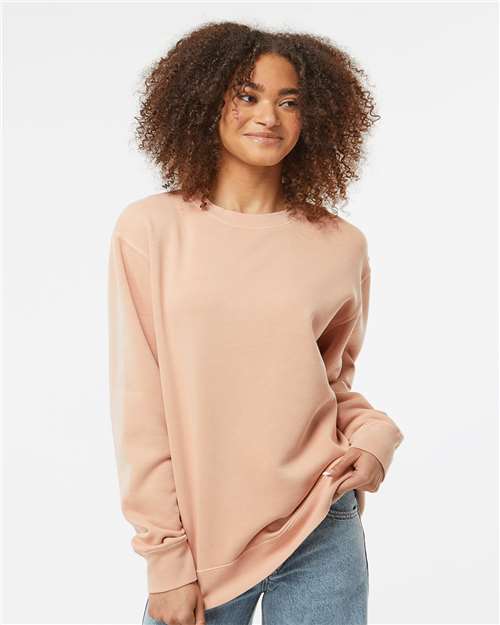 Unisex Midweight Pigment-Dyed Crewneck Sweatshirt - PRM3500 62