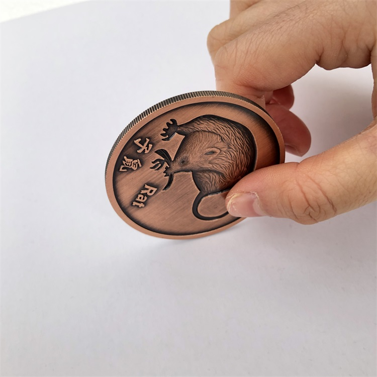 Brass Die Struck Challenge Coins 2
