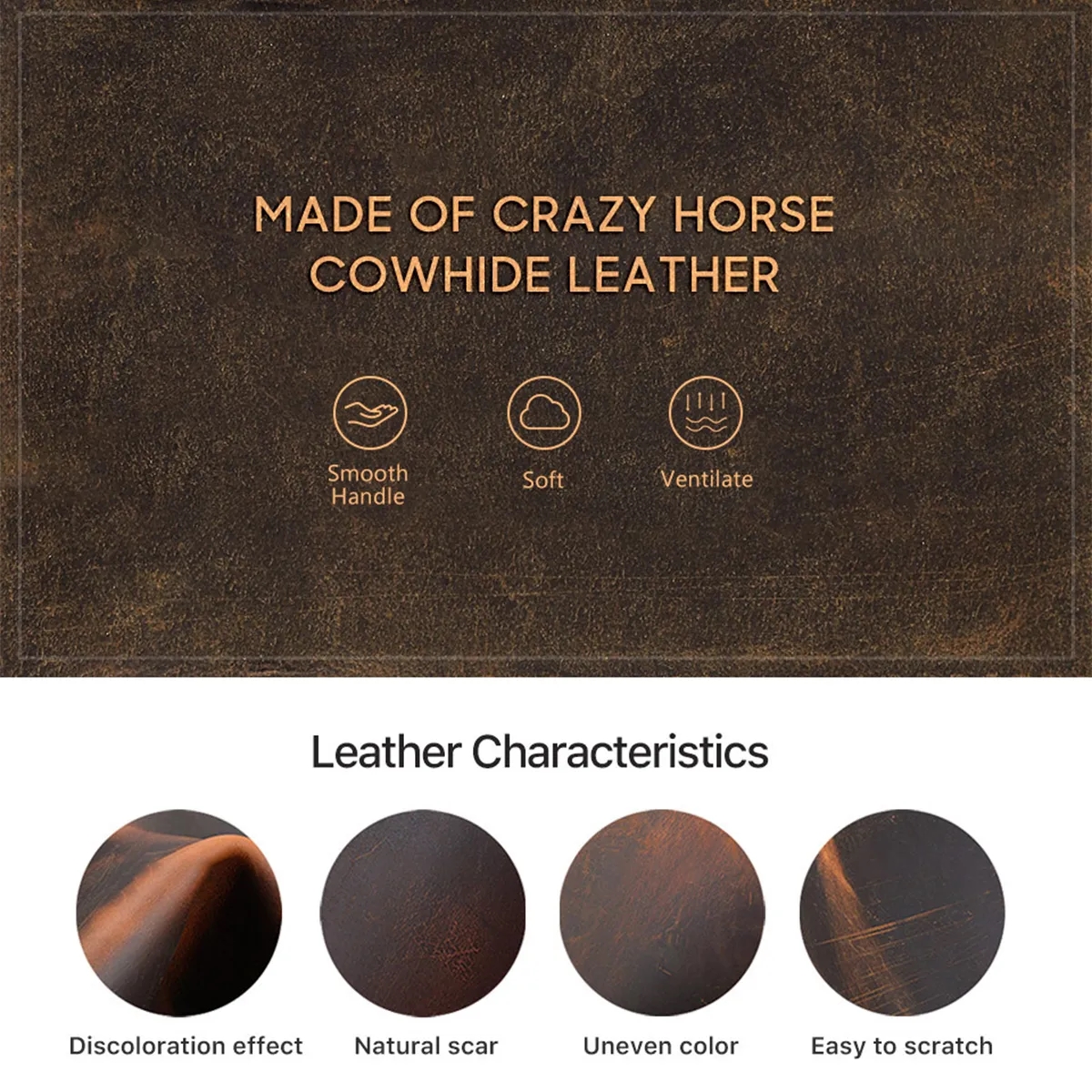 Genuine Leather Pen Case with Alloy Snap Buttom 4