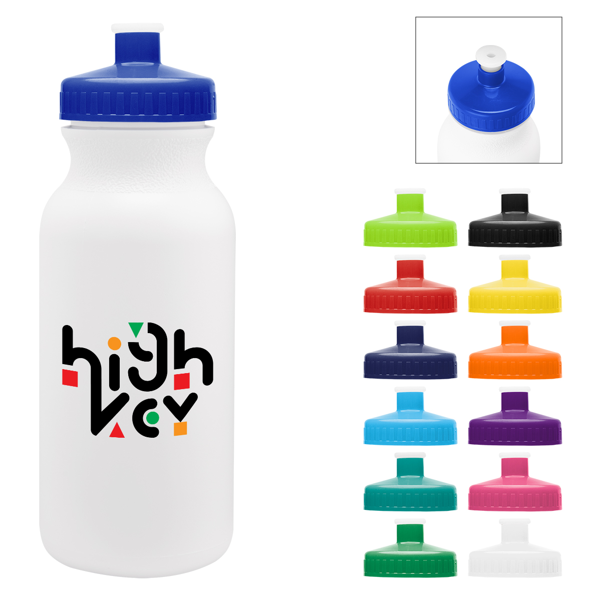 20 Oz. Full Color Thrive Bike Bottle 4