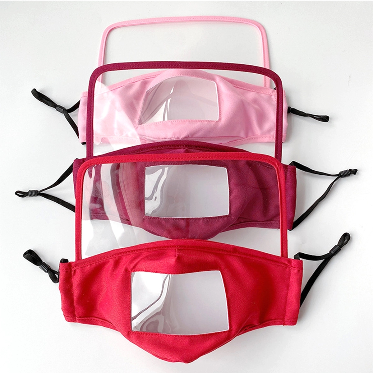 Dustproof Protective Face Mask with Removable Eyes Shield 1