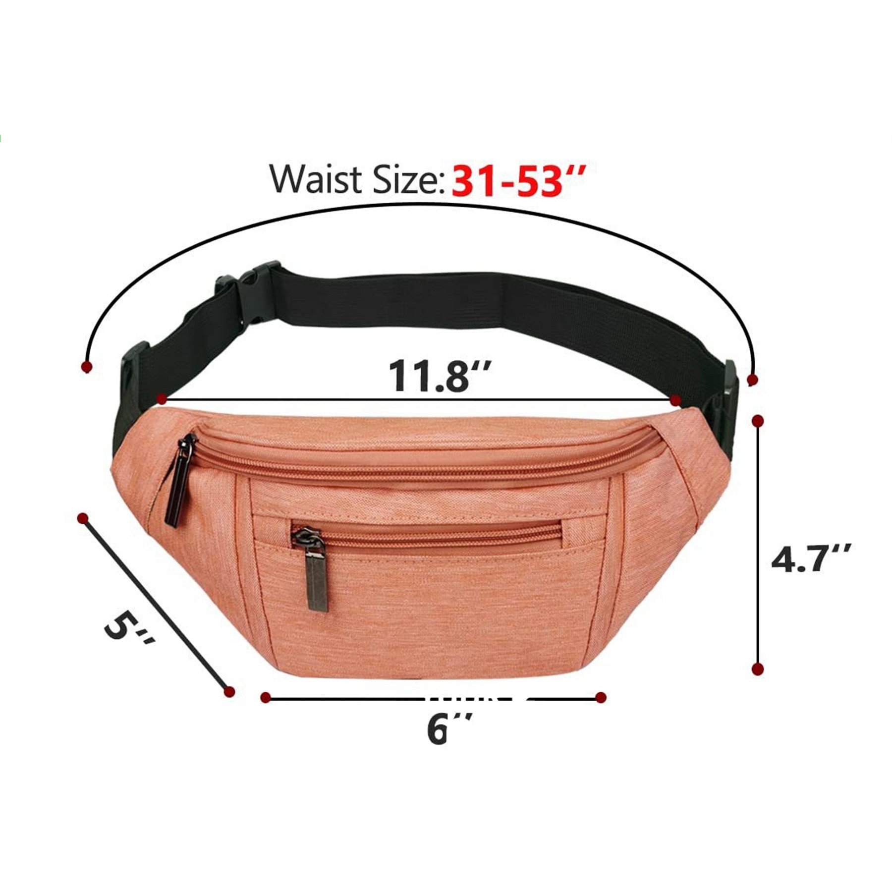 Crossbody Waist Bag Pack 2