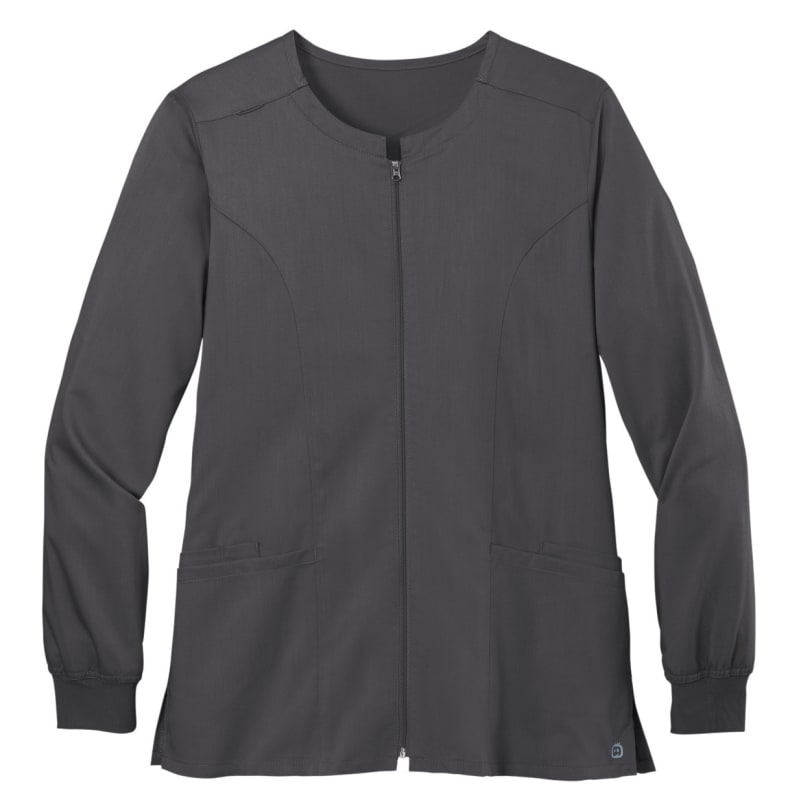 WonderWink Women's Premiere Flex Full-Zip Scrub Jacket 3