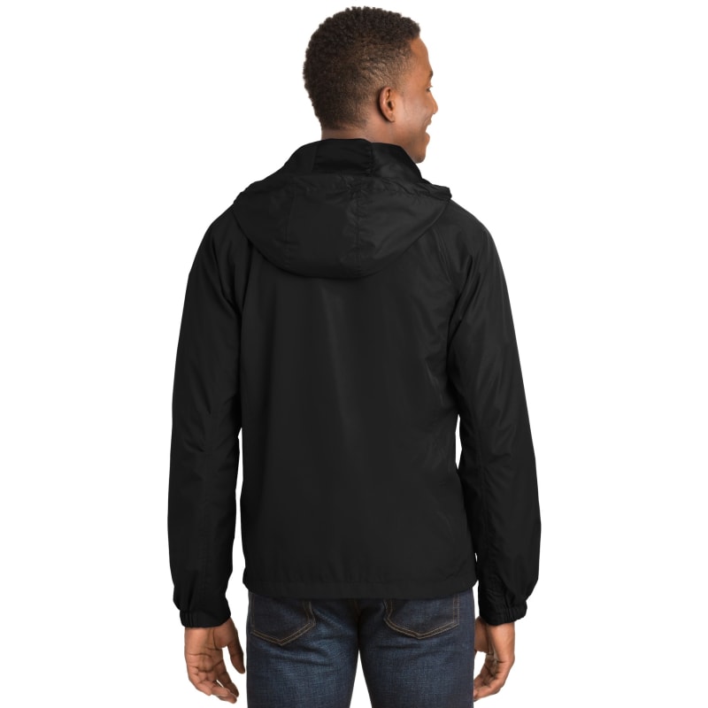 Sport-Tek Hooded Raglan Jacket. 11