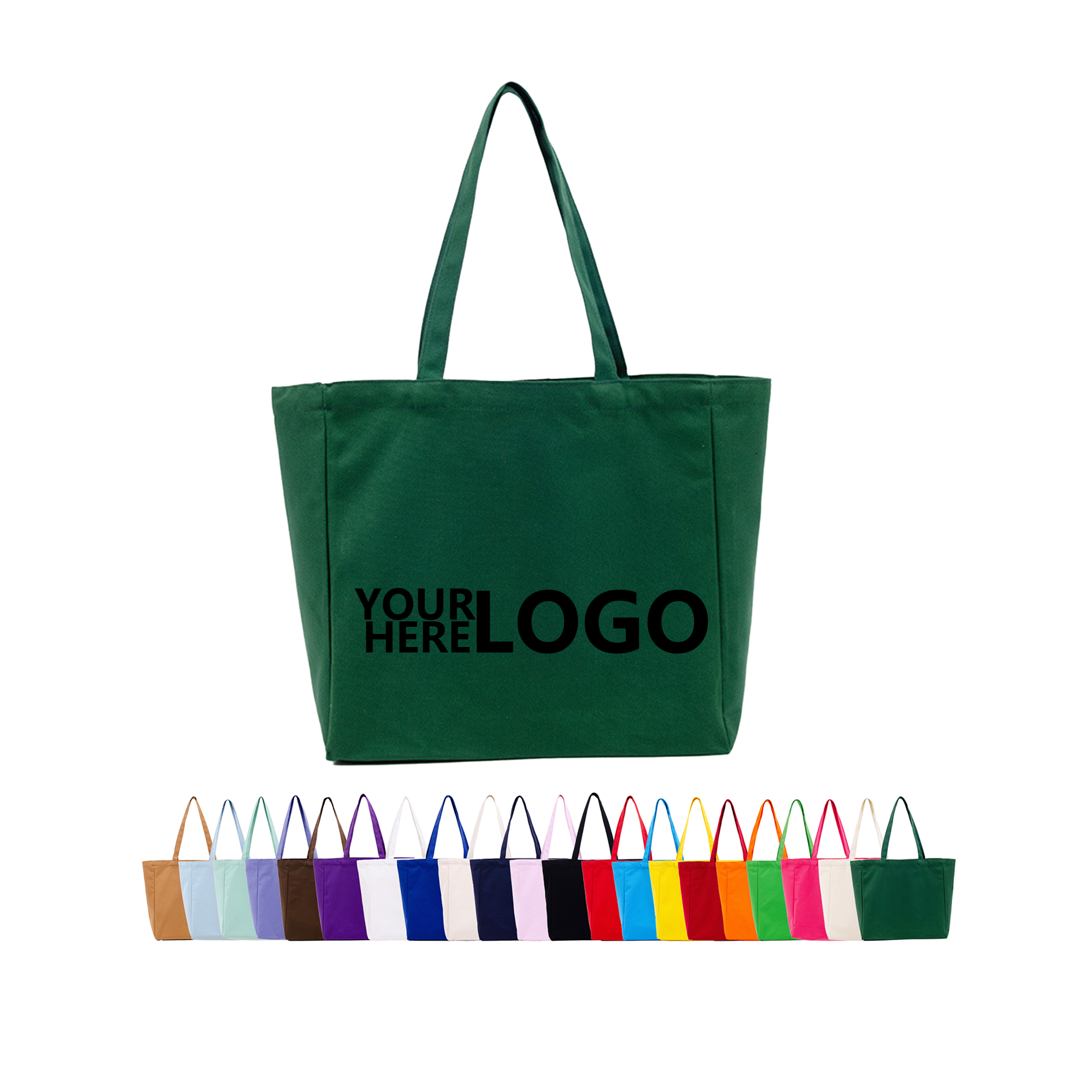 12oz Canvas Shoulder Tote 1